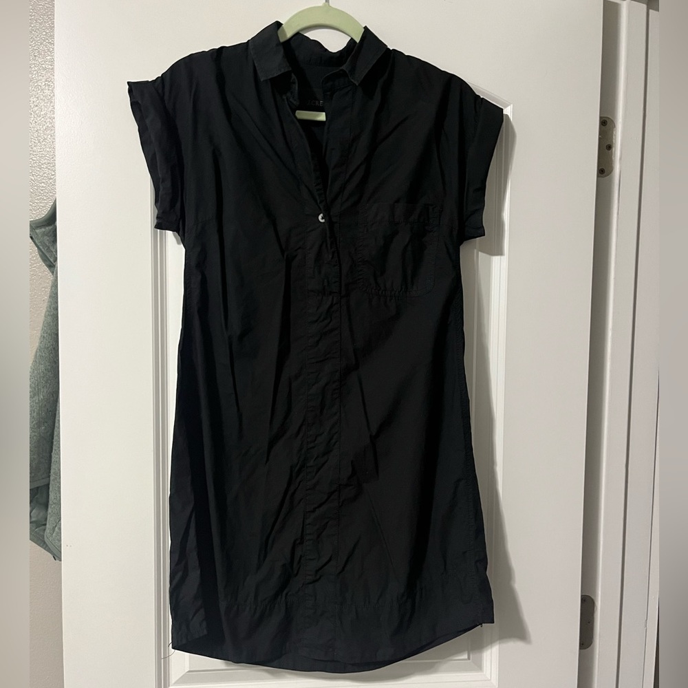 Black J Crew dress XS